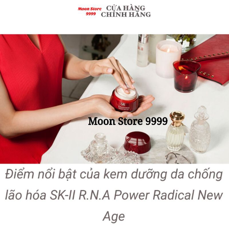 Kem dưỡng ẩm chống lão hóa cao cấp SKII R.N.A Power Radical New Age Nhật Bản 80gr, cam kết chuẩn Nhật, Moon Store 9999