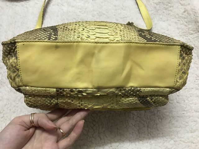Túi da trăn thật 2hand