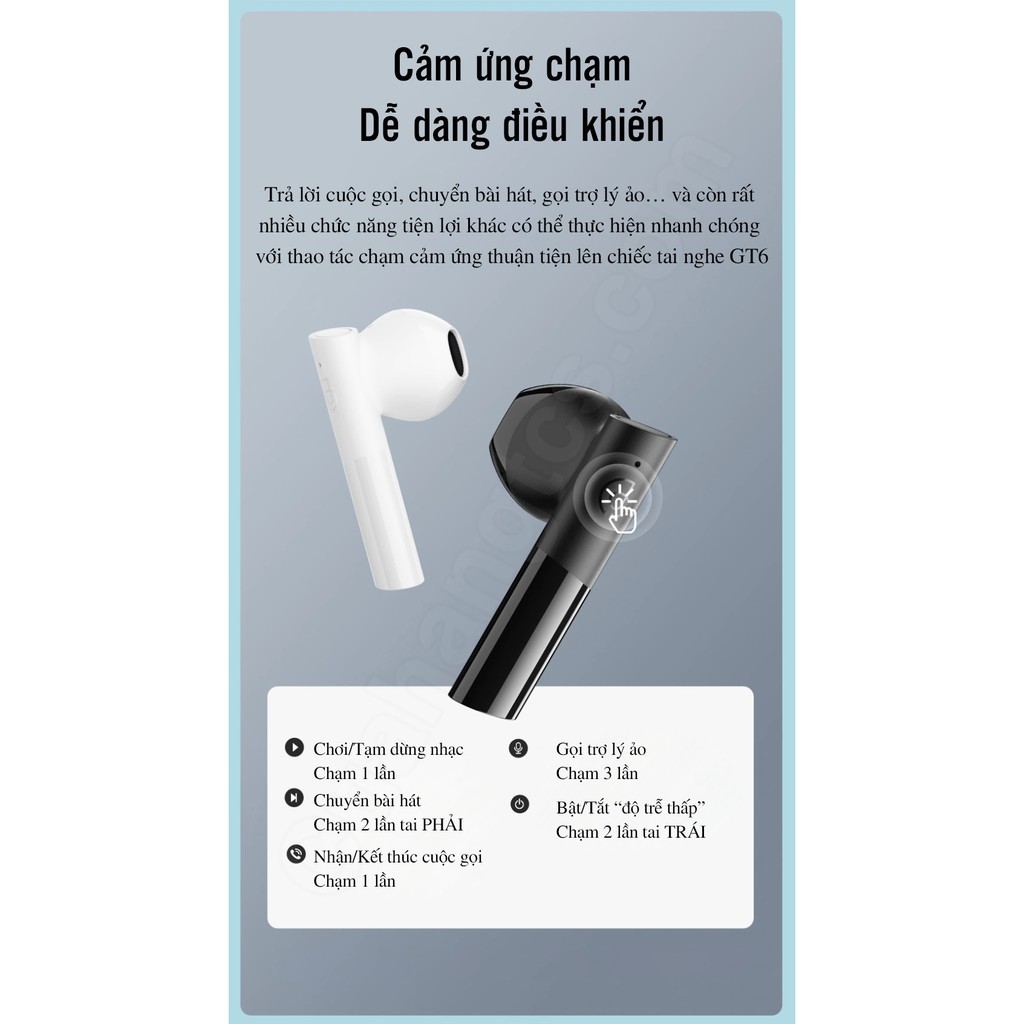 Tai nghe không dây Haylou GT6 chính hãng