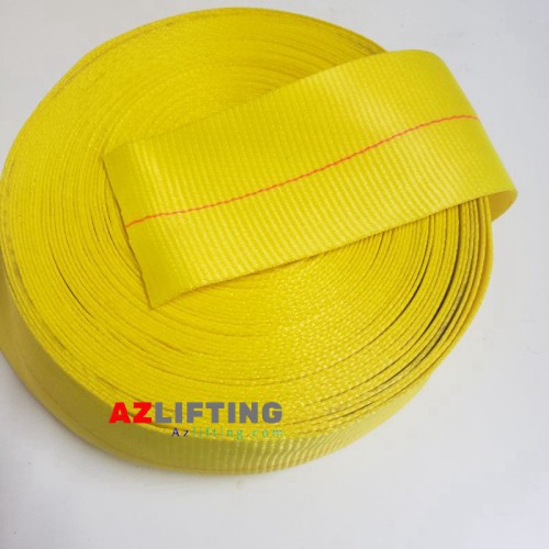 Dây đai màu vàng 100mm polyester