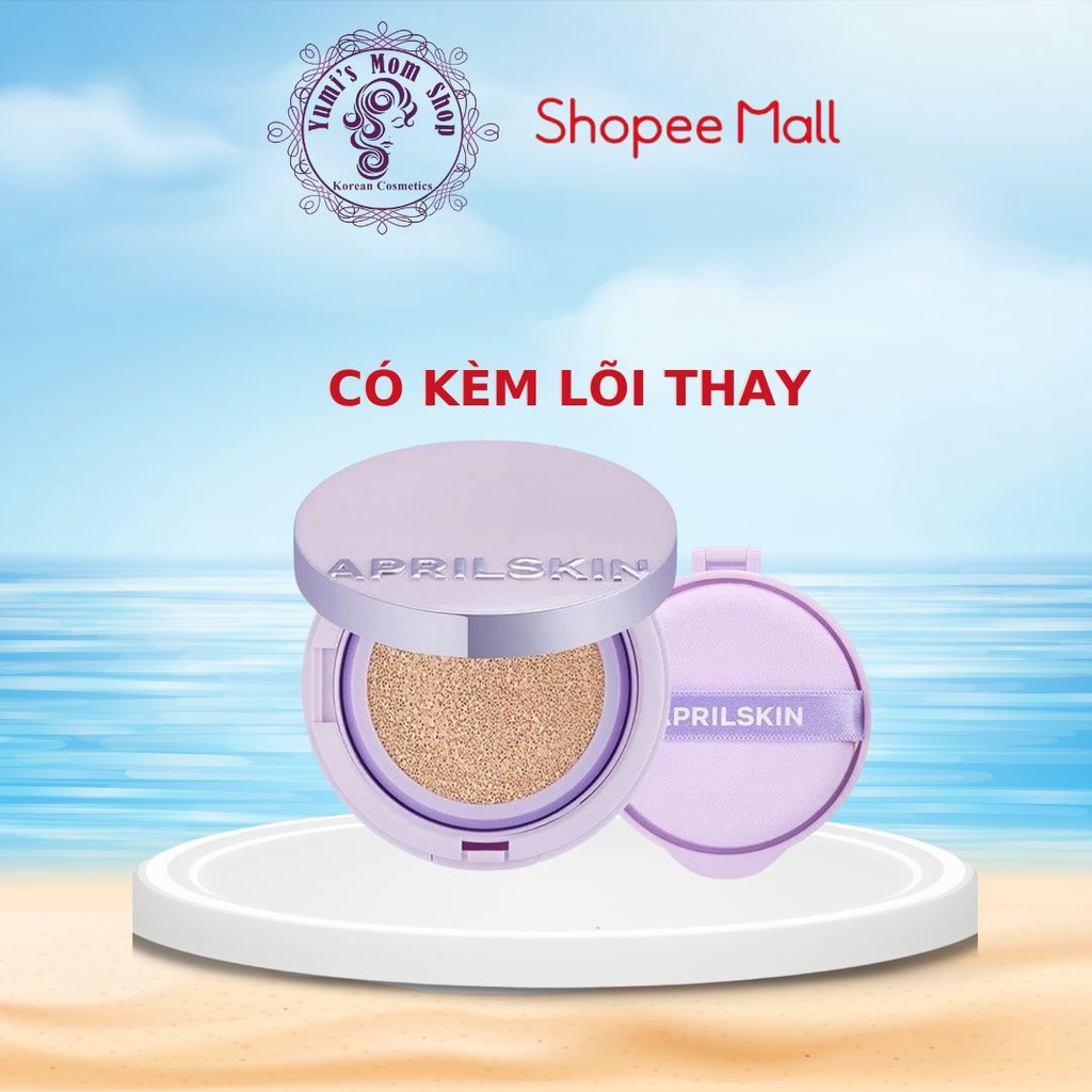 Phấn Nước April skin Ultra Slim Cushion 15g x 2