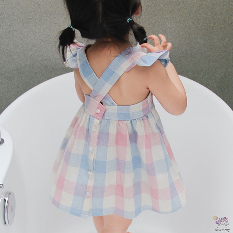 Đầm Công Chúa Không Tay Cho Bé Gái