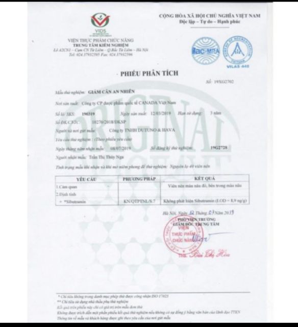 GIẢM CÂN AN NHIÊN [ HÀNG CHÍNH HÃNG ] | BigBuy360 - bigbuy360.vn