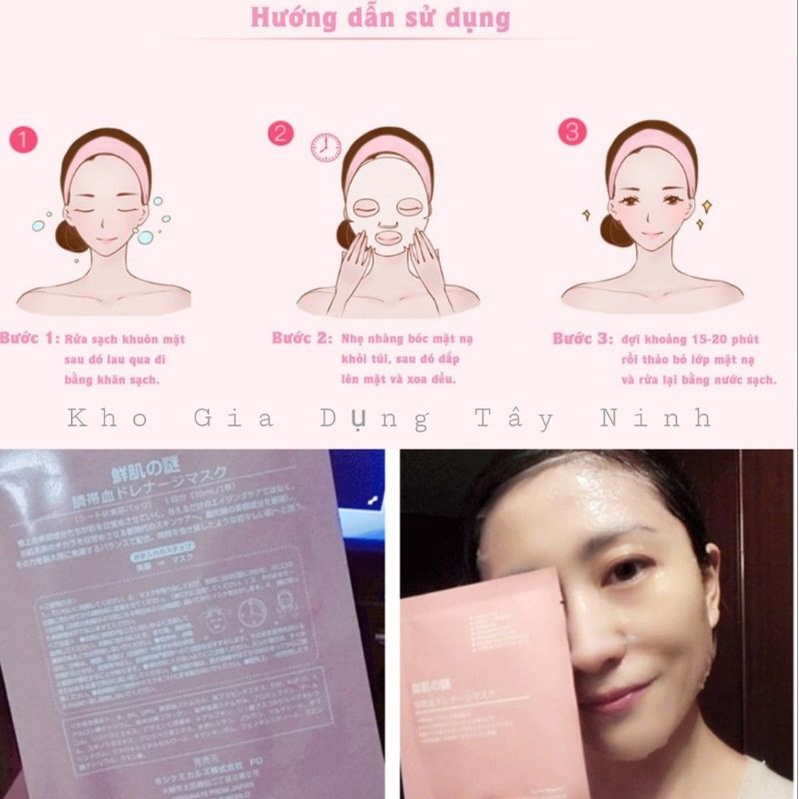 Mặt nạ nhau thai cừu , mặt nạ ngủ tảo biển cấp ẩm dưỡng da se khít lỗ chân lông | Thế Giới Skin Care
