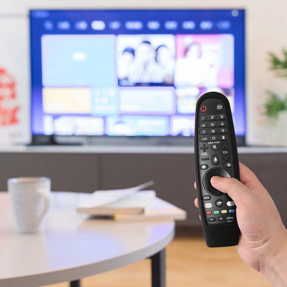 TAYLOR1 TV Remote Control Remote Control Cases AN-MR19BA Remote Protector Cover LG AN-MR600 Cover AN-MR650 Magic Remote Control Cover Dustproof Shockproof Cover AN-MR20GA AN-MR18BA Remote Shell Bag