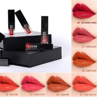SON LOUDI LIPSTICK KEM LÌ 8 MÀU