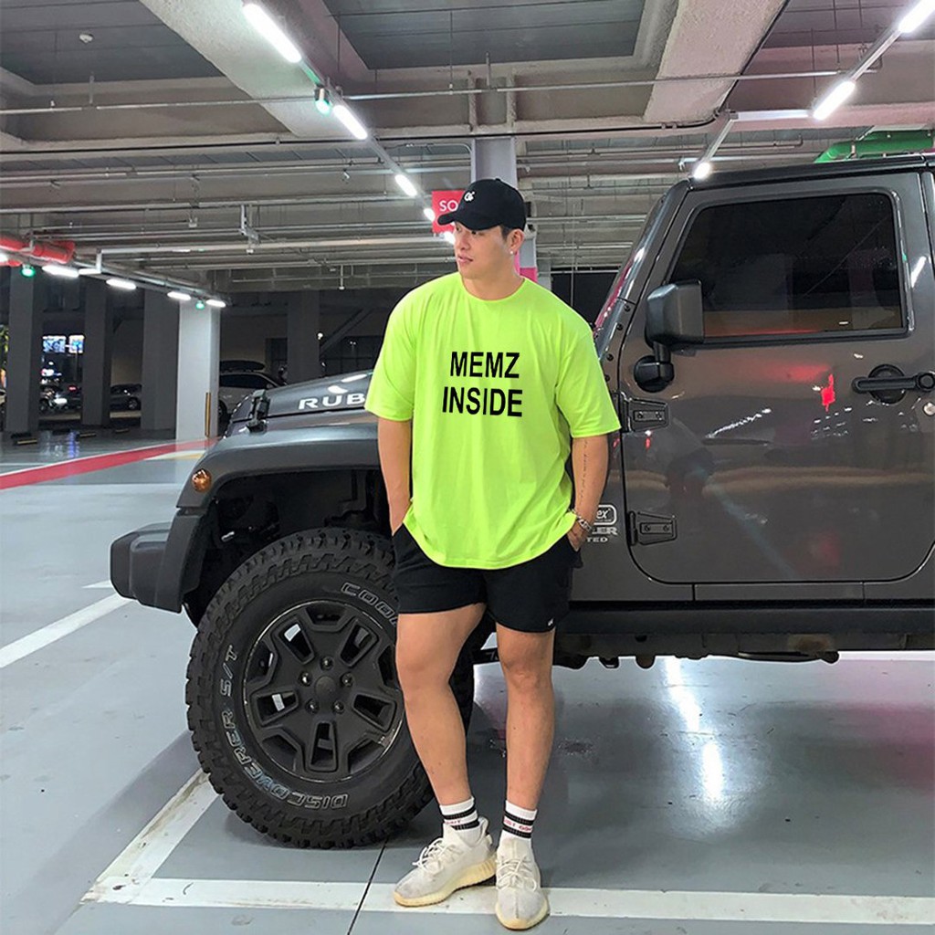 Aó Thun Tay Lỡ In Chữ Memz Inside, Aó Thun Nam Nữ Unisex In Chữ Cá Tính - ATIN06 | BigBuy360 - bigbuy360.vn