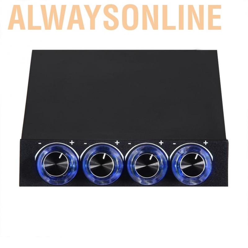 Quạt Tản Nhiệt Có Đèn Led 4 Kênh Cho Pc