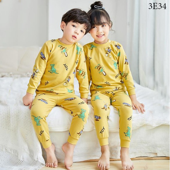  Set bộ quần áo thu đông cho bé trai bé gái (9 - 38kg) VEMZKIDS