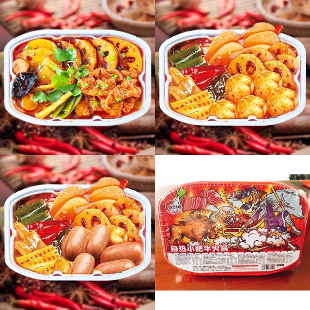 Lẩu tự sôi Trùng Khánh hộp bé