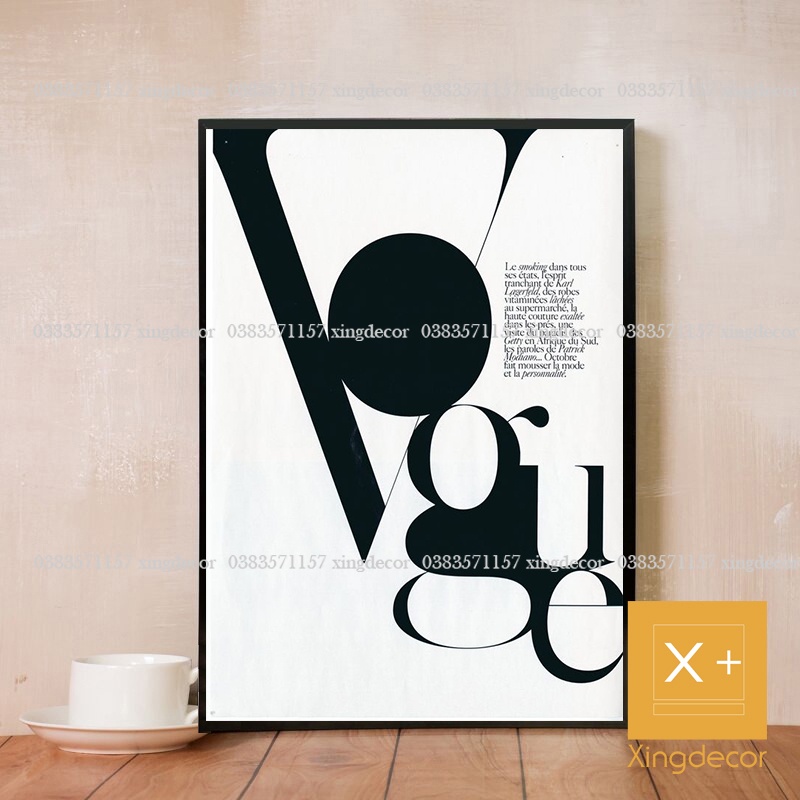 Tranh Logo các hãng thời trang, decor shop thời trang, tranh Xinhdecor có móc treo tặng kèm.