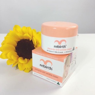 Kem nhau thai cừu Rebirth Placenta anti-wrinkle kết hợp vitamin E