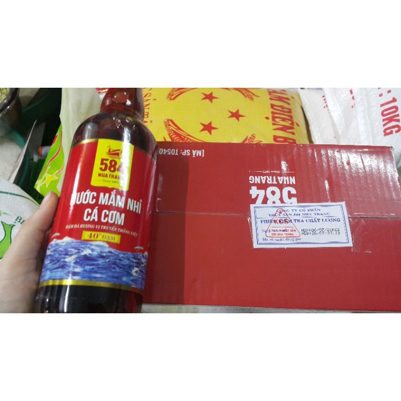 Nước Mắm 584 Nha Trang 40 độ đạm