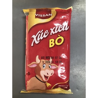 xúc xích bò heo vissan
