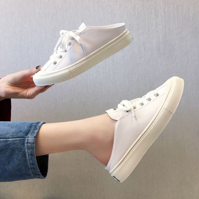 (Order)sz35-40 Giày sục thể thao đế bánh mì 3cm mẫu mới 2019 hot hit