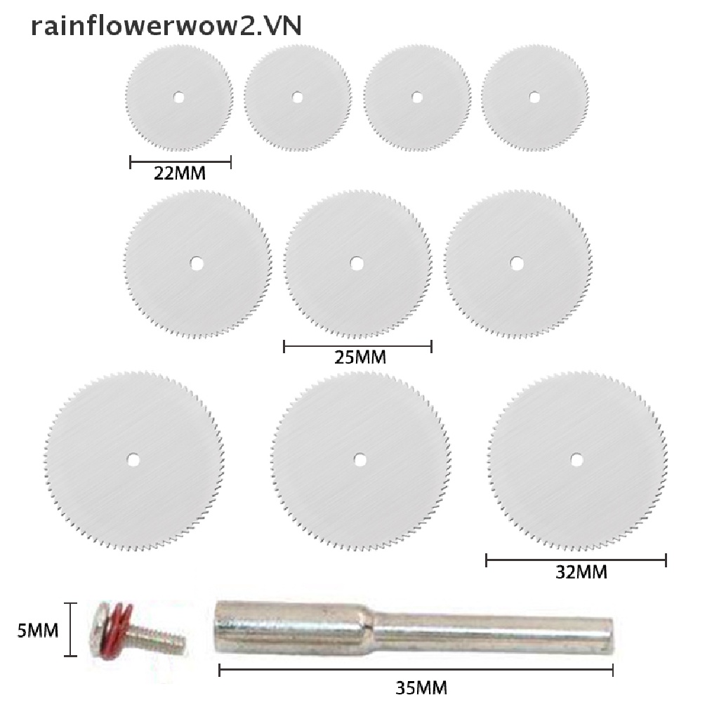Bộ 11 Lưỡi Cưa Điện Tròn Mini