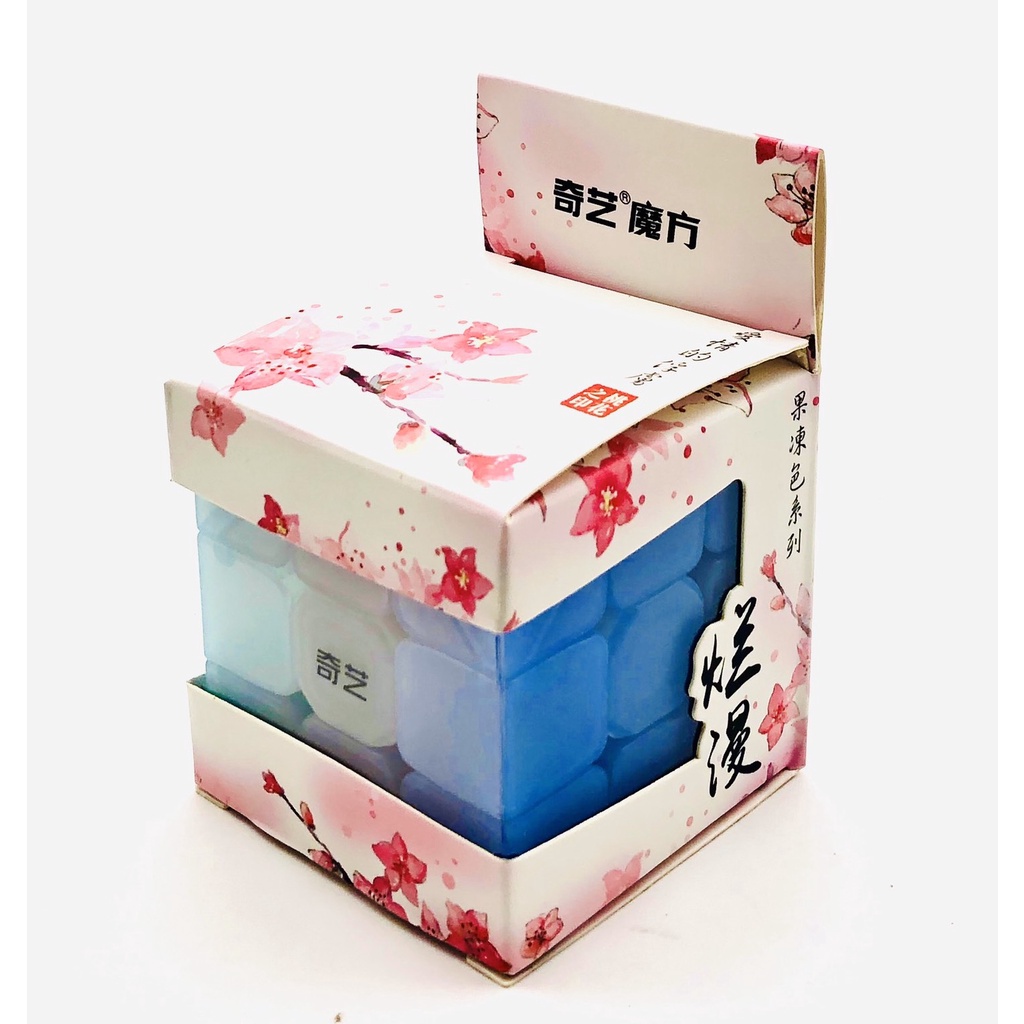 Đồ Chơi Rubik 3x3 Qiyi - Dòng Jelly 169 - Cho Bé Từ 6 Tuổi