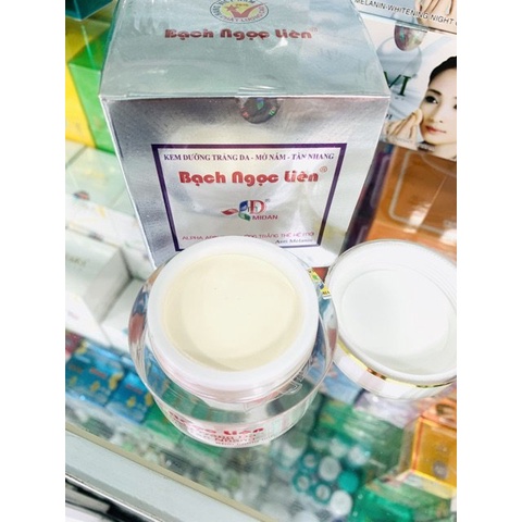Kem giảm Nám Bạch Ngọc Liên, Dưỡng Trắng Da Mờ Nám 20g
