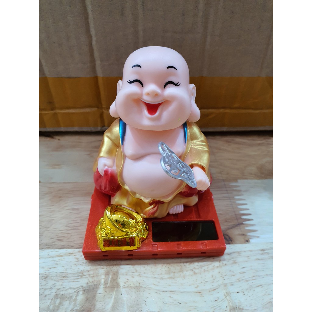 Chú Tiểu gõ mõ - Ông Địa trang trí phong thủy | BigBuy360 - bigbuy360.vn