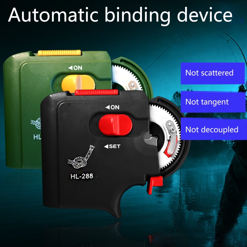 Dụng Cụ Buộc Lưỡi Câu Tự Động Chạy Điện Tiện Dụng