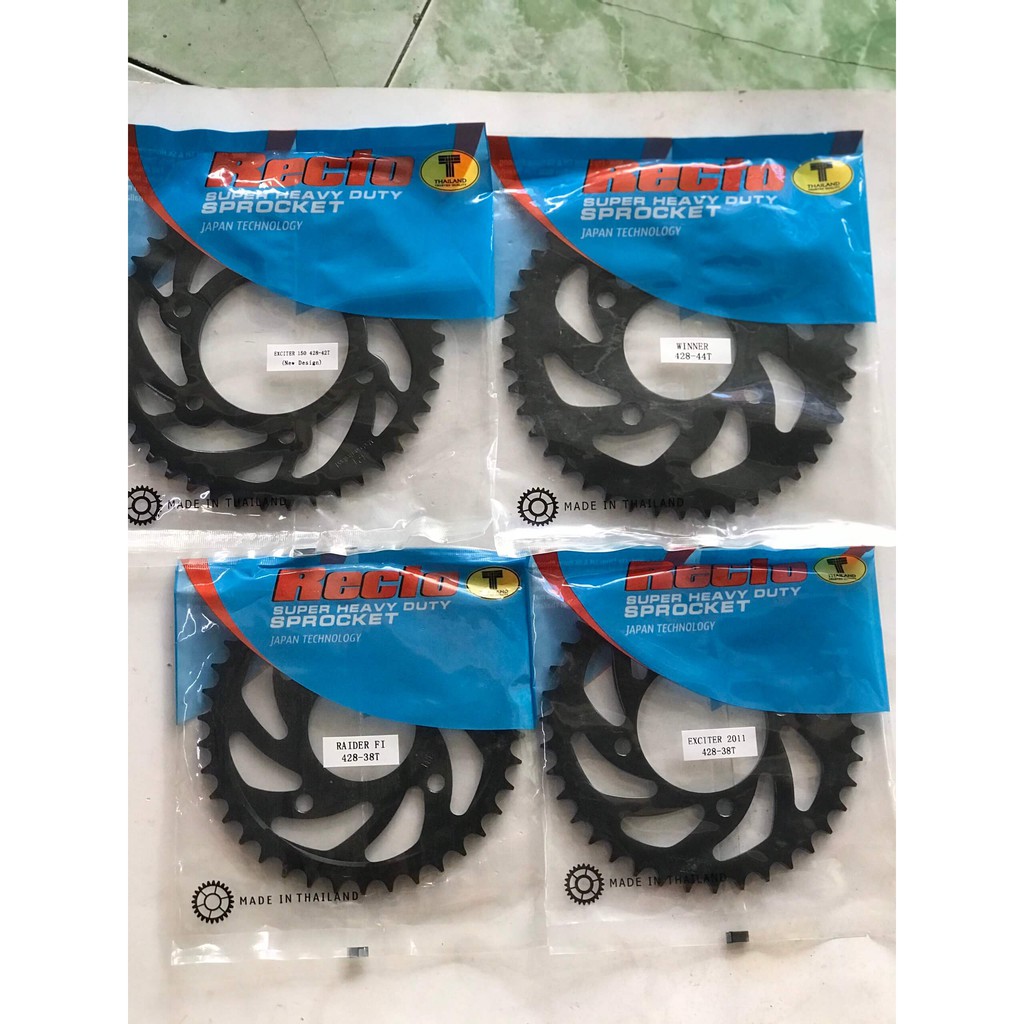 Dĩa Recto Exciter150 - Size 37T --> 49T ----> Chỉ từ 160k,.....