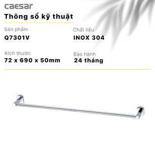 Thanh treo khăn - 690mm Q7301V Caesar