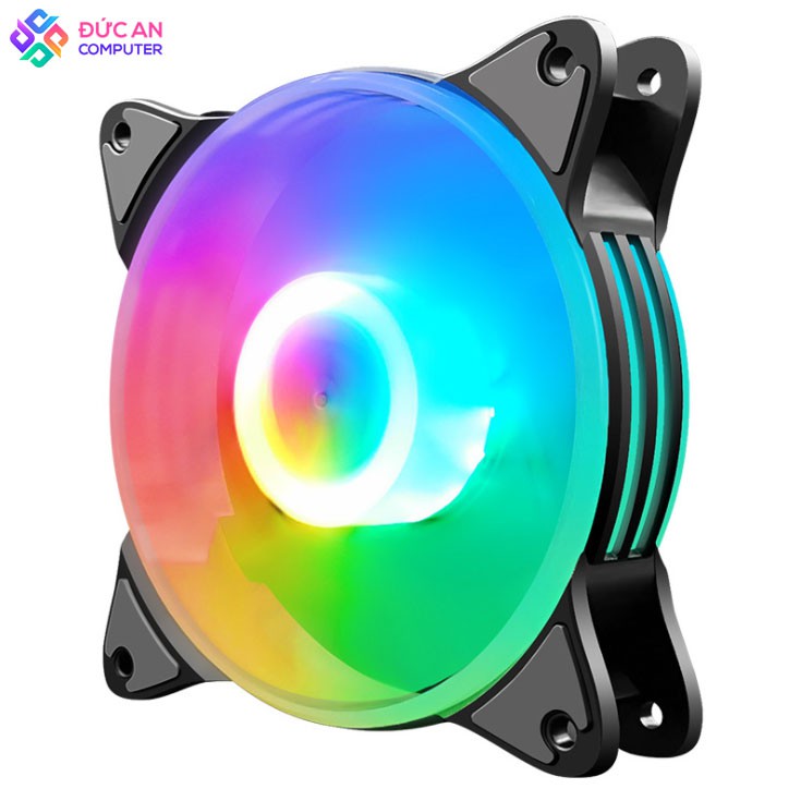 Quạt Tản Nhiệt, Fan Case Coolmoon K1 - Led Nhiều Màu