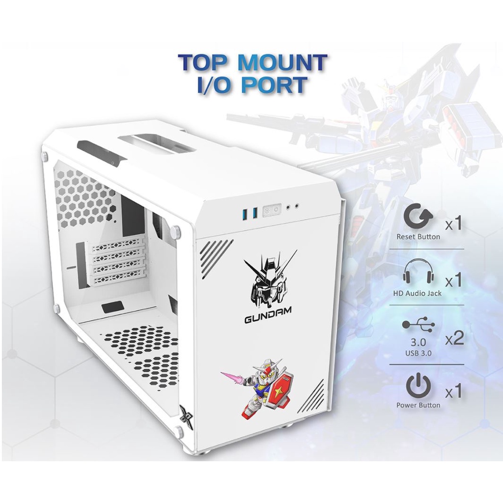 Vỏ Case XIGMATEK X3 GD  - PREMIUM GAMING M-ATX - New chính hãng Mai Hoàng - BH 12 Tháng