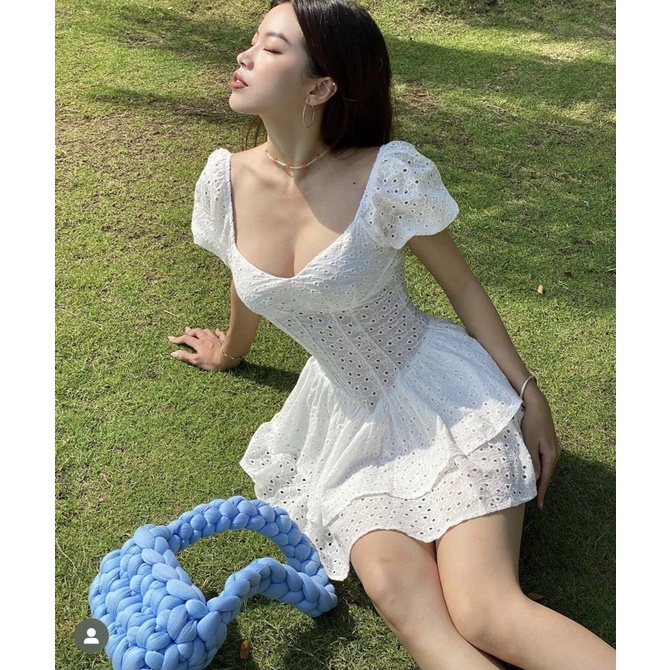 BLOOM SHOULDER BAG - TÚI LEN BÔNG