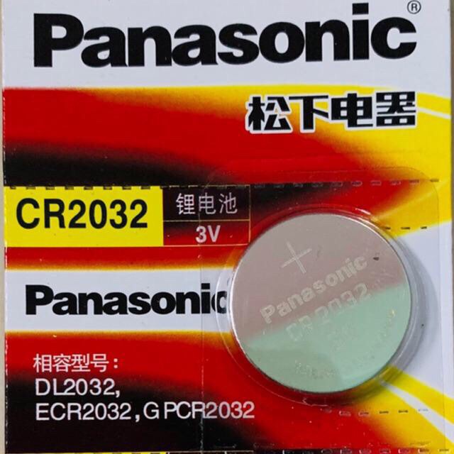 Pin panasonic cr2032 dùng cho các dòng remote, smartkey, xe hơi, CMOS
