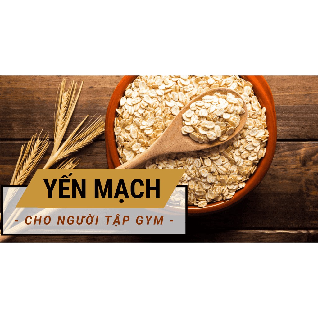 1KG Yến Mạch cán dẹt/ cán vỡ- Nhập Khẩu Từ Úc