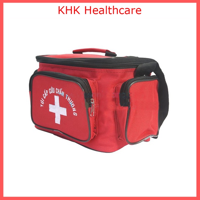 Túi cứu thương size S/M/L màu đỏ bền đẹp chắc chắn đúng chuẩn bộ y tế