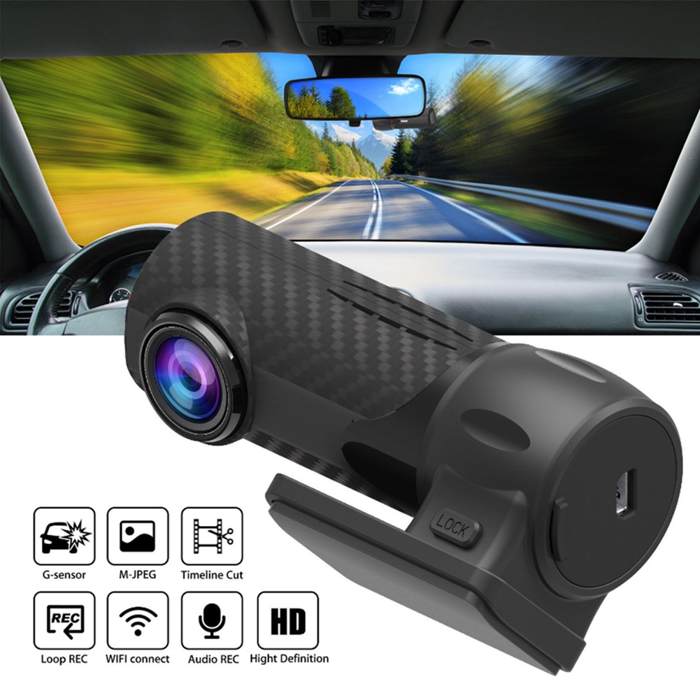 MG 1080P Car WiFi DVR 170 độ Camera thông minh không dây FHD Night G-Drive Recorder Sensor