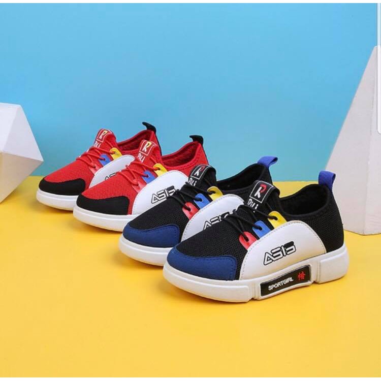 Giày Sneaker Cho Bé Trai Bé Gái Mã A01
