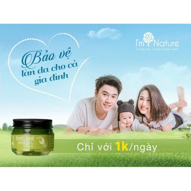 Muối tắm I'm Nature