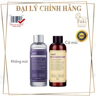 Toner Klairs cho da nhạy cảm, ngừa mụn Klairs Supple Preparation Toner