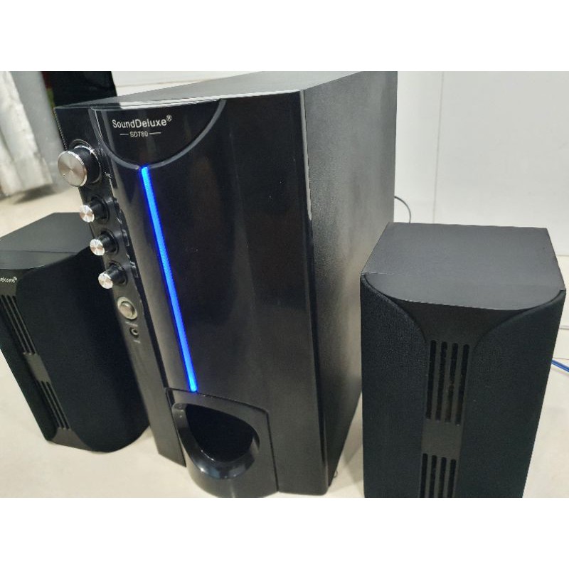 Loa vi tính SoundDeluxe SD780 2.1 Bass mạnh- Đã qua sử dụng