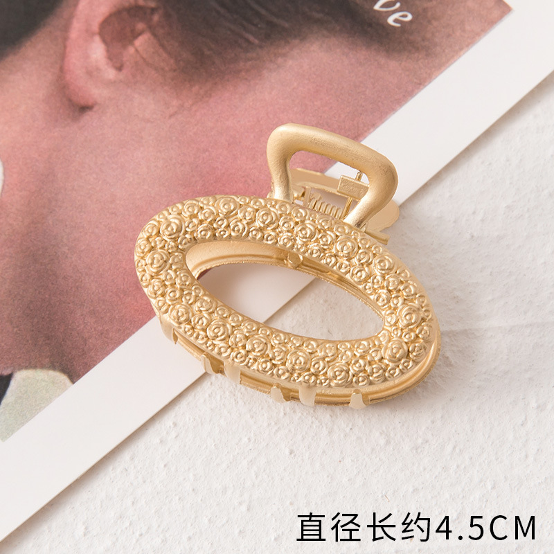 Kẹp Tóc Kim Loại Hình Cá Mập Cỡ Nhỏ Dễ Phối Đồ Thời Trang
