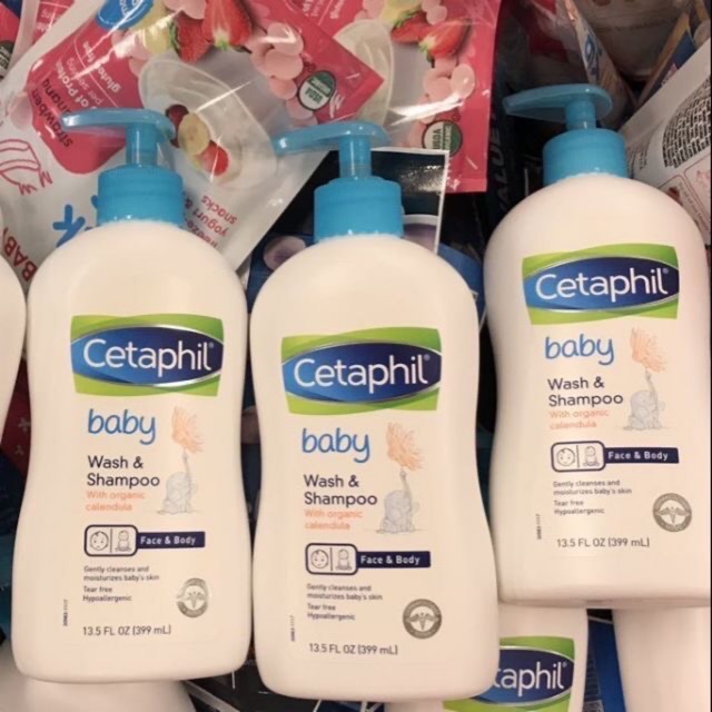 Sữa tắm gội Celtaphil Baby Gentle Wash &amp; Shampoo