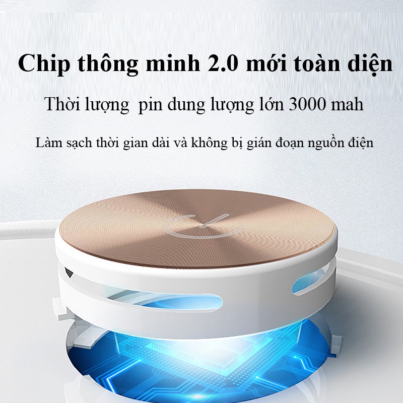 Robot Hút Bụi Lau Nhà máy hút bụi tự động ES06 Điều Khiển Qua App Hút Sạch Mọi Ngóc Ngách Trong Nhà Bảo Hành 100 Ngày