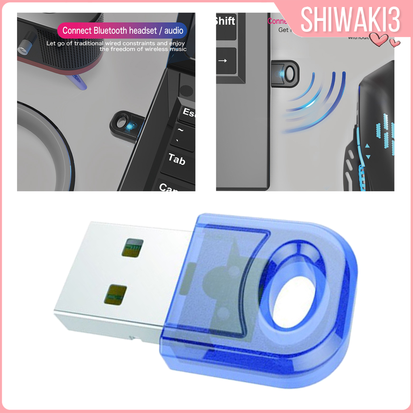 Usb Bluetooth 5.0 Dongle Cho Windows 7 8 10 Pc Laptop | BigBuy360 - bigbuy360.vn