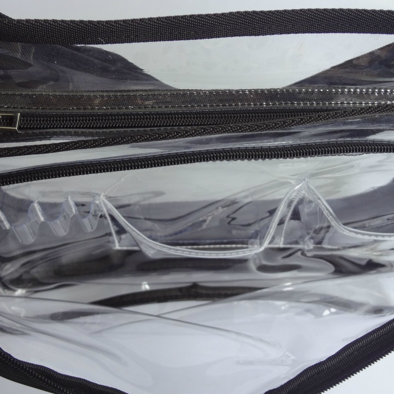 Túi Đeo Chéo Bằng Nhựa PVC Trong Suốt Chống Tĩnh Điện