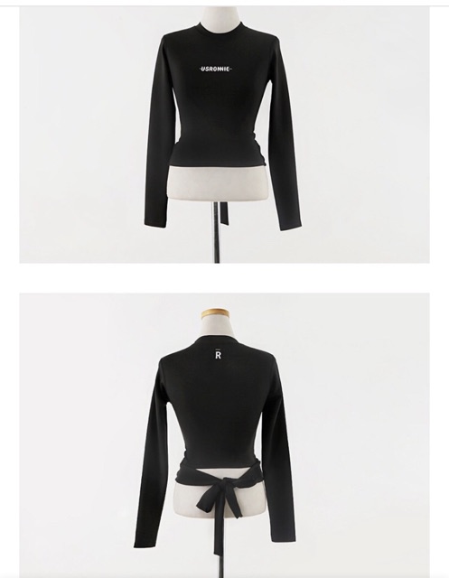 (Có sẵn) đồ bơi My Bikini Usronnie quần váy màu đen buộc dây lưng | BigBuy360 - bigbuy360.vn