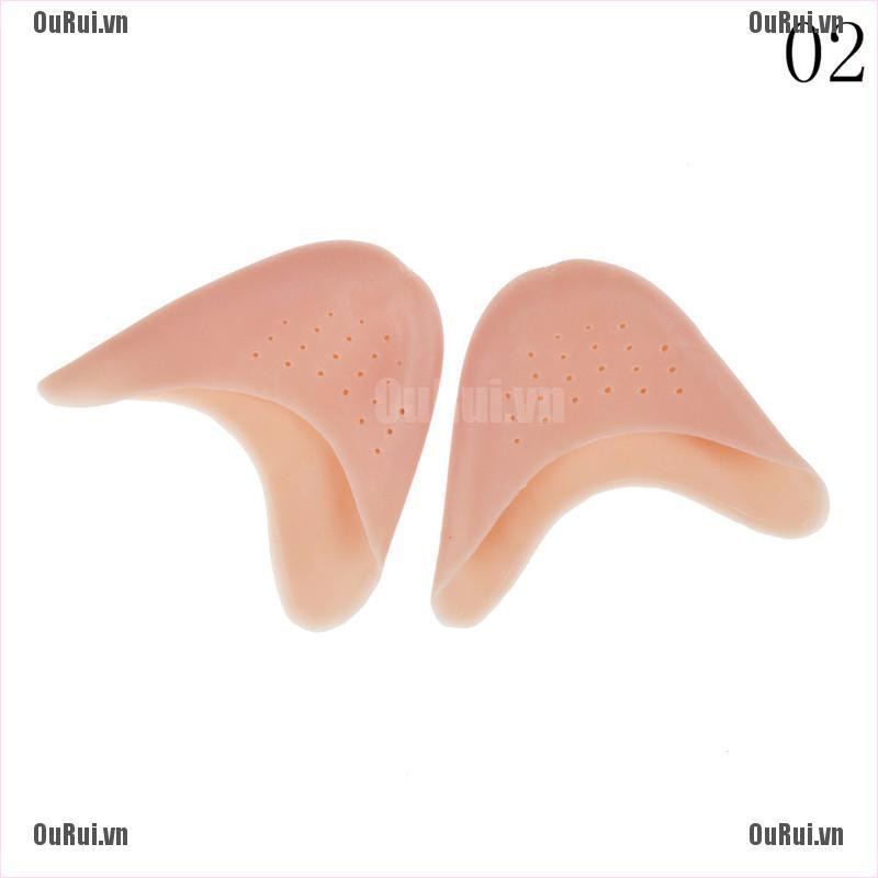 Bộ 2 Miếng Đệm Silicon Mềm Bảo Vệ Ngón Chân Khi Múa Ba Lê