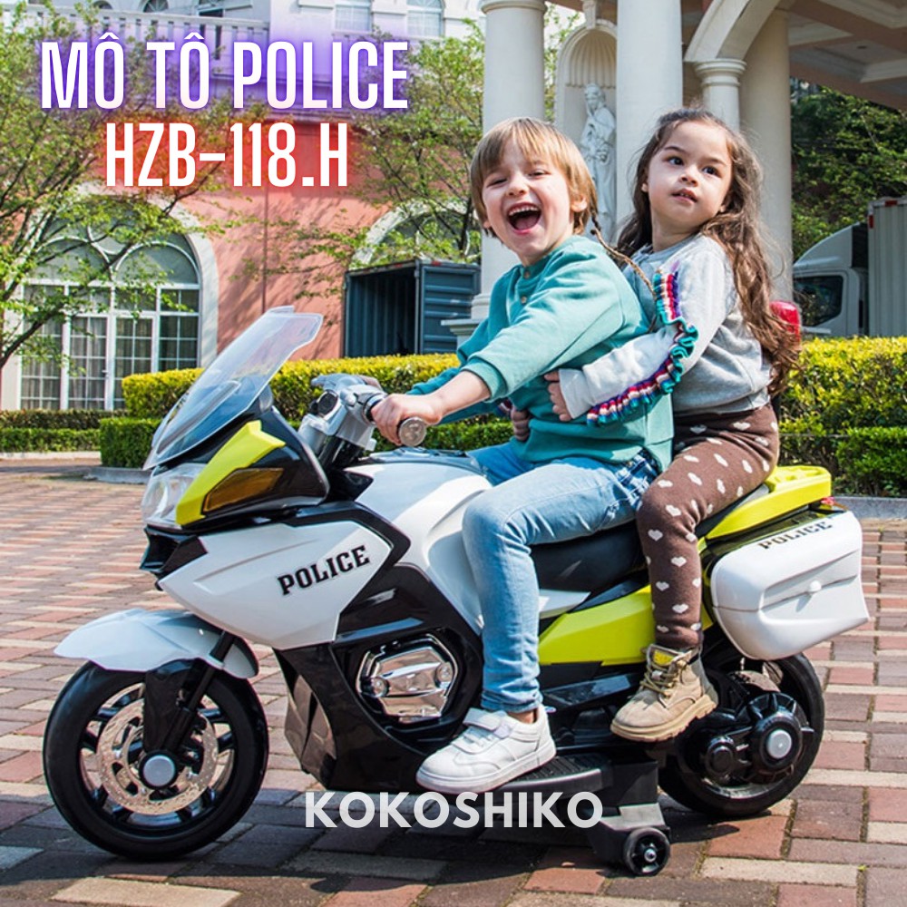 Xe mô tô điện Police HZB.118-H