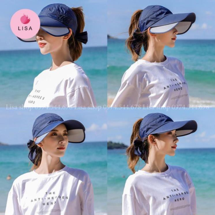 [FREESHIP- HÀNG LOẠI 1] Mũ Lưỡi Trai Thời Trang Cho Nữ, Nón Lưỡi Trai Đi Nắng Có Lưới Thoáng Mát, mẫu M7