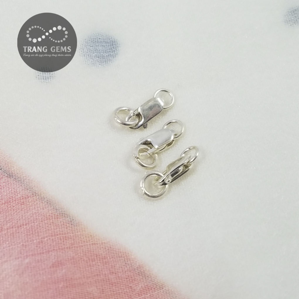 Bộ Chốt Khóa Bạc 925 làm khóa vòng tay đồ handmade - TrangGems