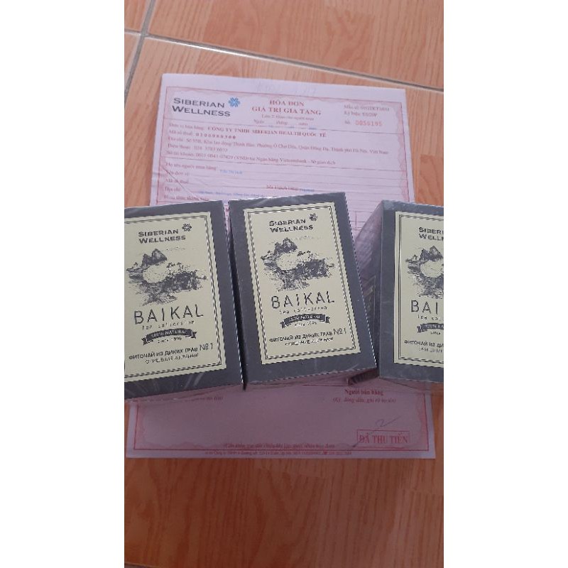 Trà thanh lọc  từ thảo mộc Baikal tea collection. Herbal tea №1