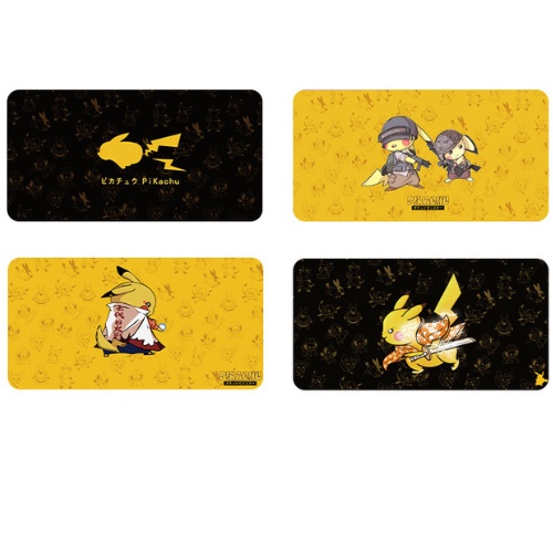 Miếng lót chuột bàn di chuột cỡ lớn 80 x 30cm Pikachu dễ thương chống nước cực êm