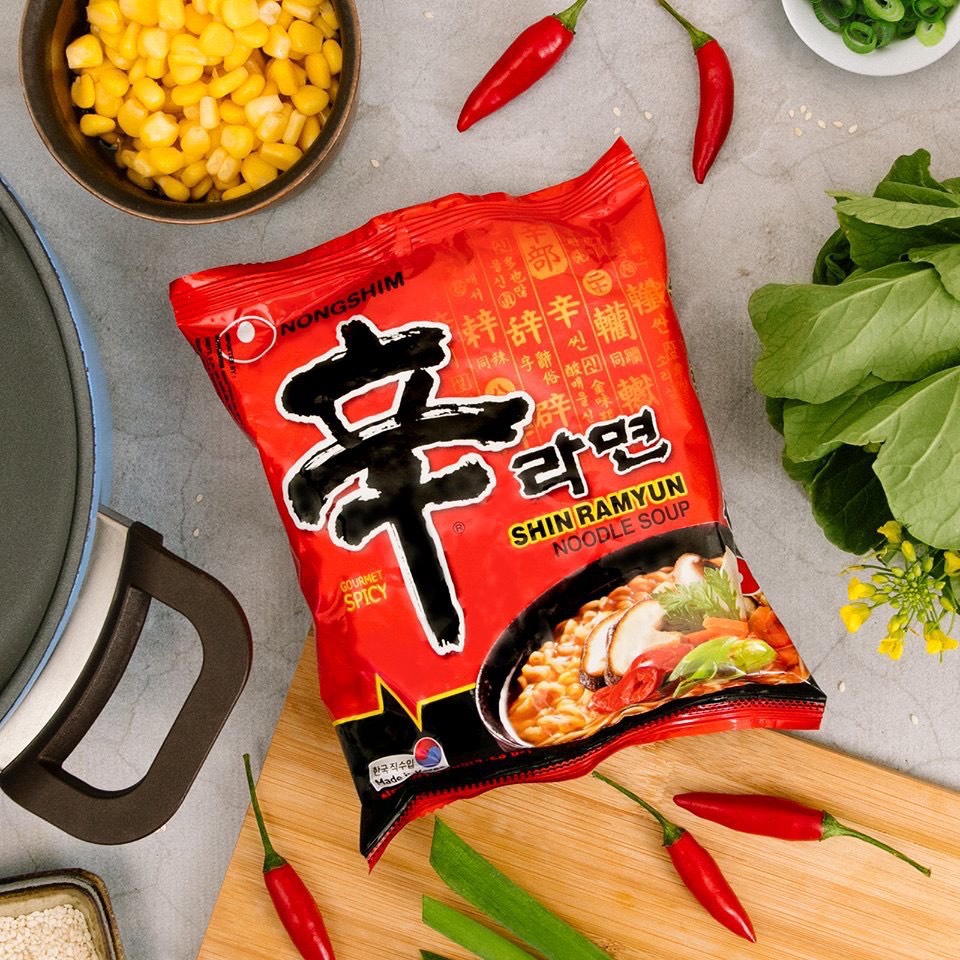 Mì cay SamYang/ mì cay Shin Hàn Quốc các loại gói 135g